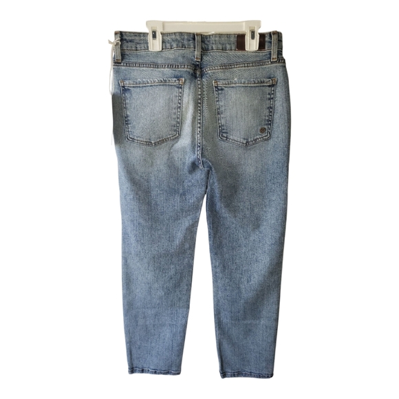 Fidelity Jimi Distressed Straight Leg Jeans Womens Size 26 New - Picture 2 of 5